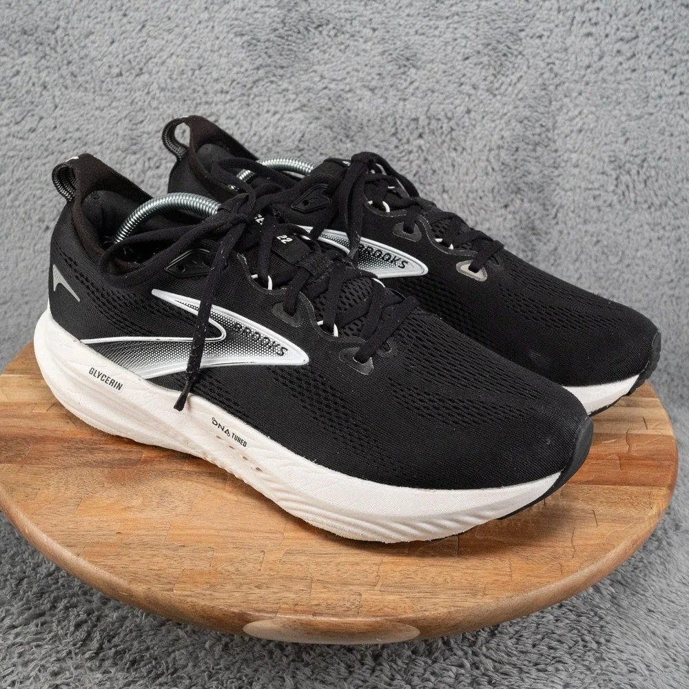 Size 12 D - Men's - Brooks Glycerin GTS 22 Black Grey White